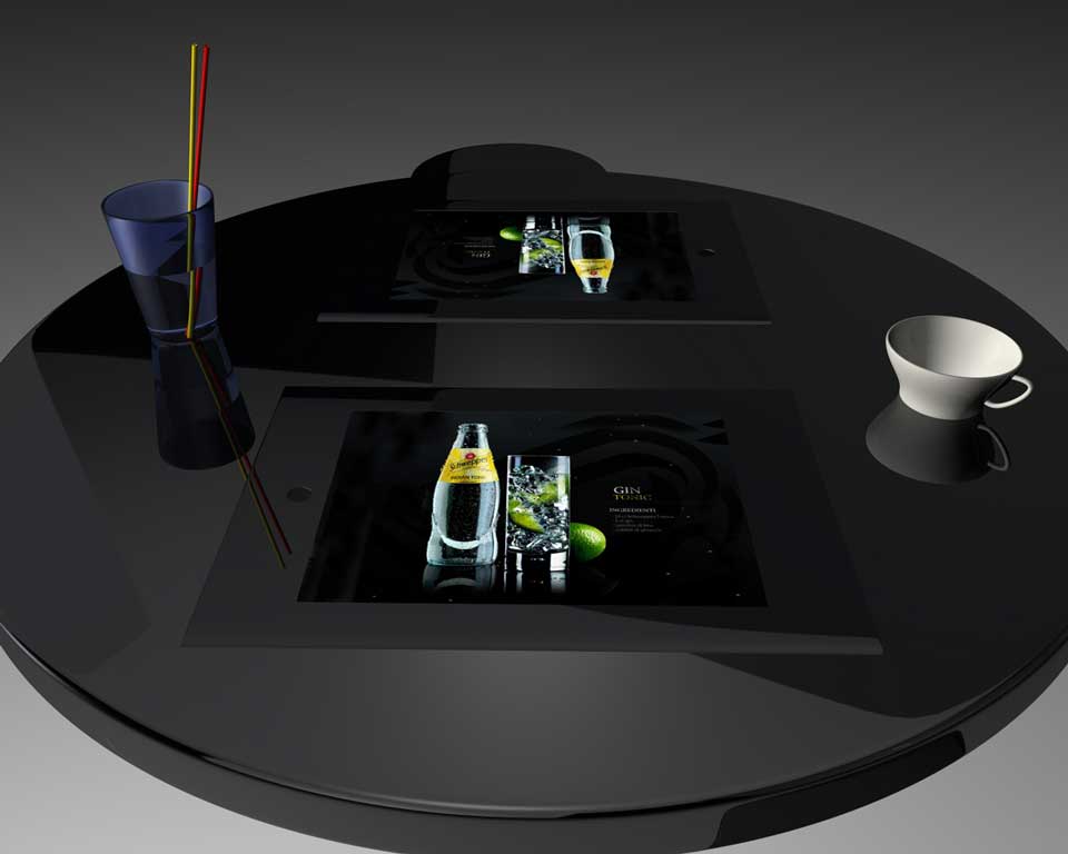 round bar table