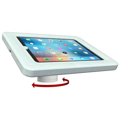 Kiosk girevole da banco per tablet
